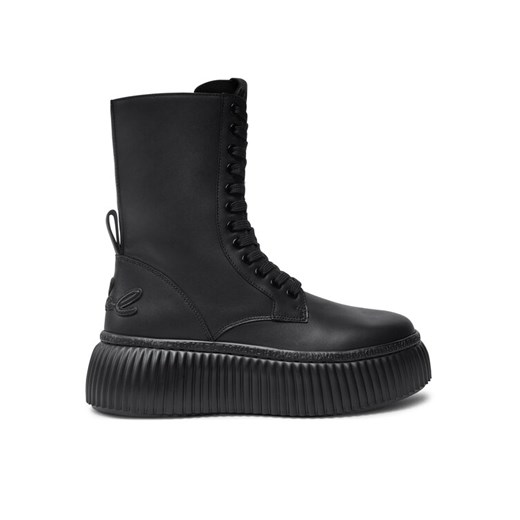 KARL LAGERFELD Botki KL42364 Czarny ze sklepu MODIVO w kategorii Botki - zdjęcie 182729798