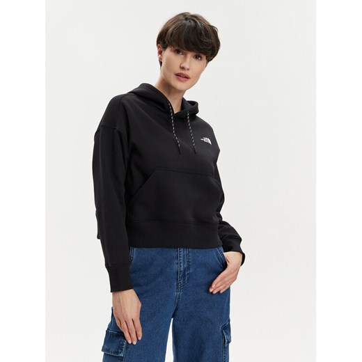 The North Face Bluza NF0A87FK Czarny Regular Fit ze sklepu MODIVO w kategorii Bluzy damskie - zdjęcie 182729809