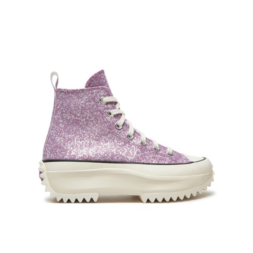 Converse Trampki Run Star Hike Platform Glitter A10096C Różowy ze sklepu MODIVO w kategorii Trampki damskie - zdjęcie 182729889