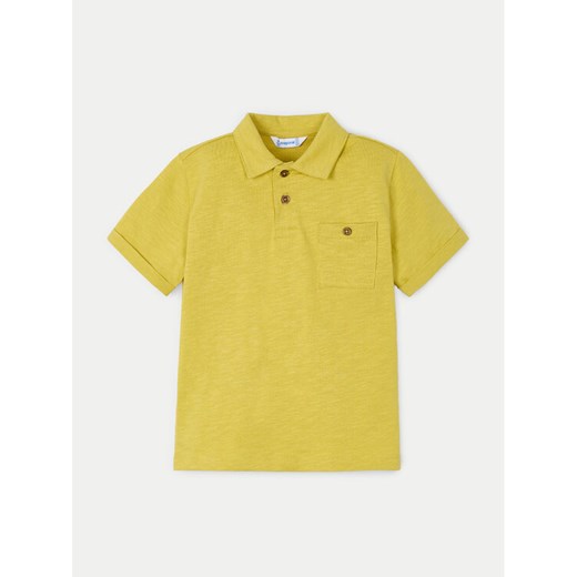 Mayoral Polo 3109 Żółty Regular Fit ze sklepu MODIVO w kategorii T-shirty chłopięce - zdjęcie 182729949