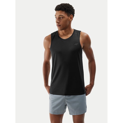 4F Koszulka techniczna 4FWSS24TFTSM841 Zielony Regular Fit ze sklepu MODIVO w kategorii T-shirty męskie - zdjęcie 182729978