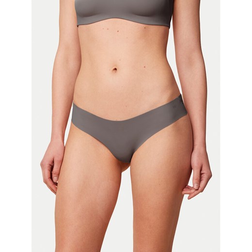 Triumph Figi brazylijskie Flex Smart 10214469 Szary ze sklepu MODIVO w kategorii Majtki damskie - zdjęcie 182729995