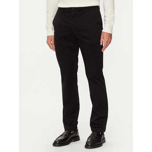 Tommy Hilfiger Chinosy Denton MW0MW37873 Czarny Slim Fit ze sklepu MODIVO w kategorii Spodnie męskie - zdjęcie 182730025