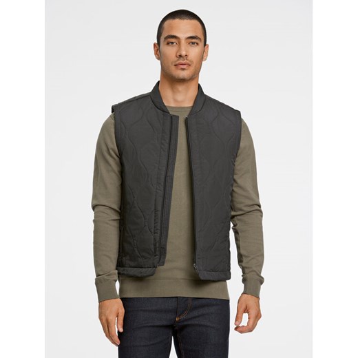 Lindbergh Kamizelka 30-305525 Czarny Relaxed Fit ze sklepu MODIVO w kategorii Kamizelki męskie - zdjęcie 182730029