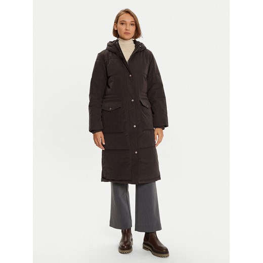 Wrangler Kurtka zimowa 112358031 Brązowy Oversize ze sklepu MODIVO w kategorii Kurtki damskie - zdjęcie 182730097