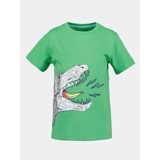 Blue Seven T-Shirt 802319 X Zielony Regular Fit ze sklepu MODIVO w kategorii T-shirty chłopięce - zdjęcie 182730186