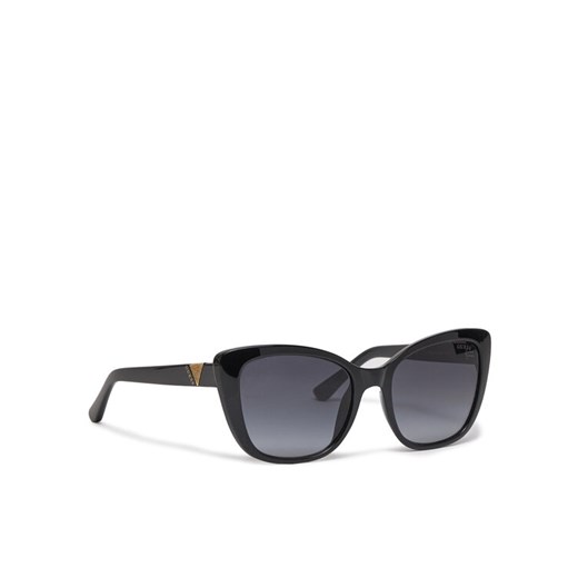 Guess Okulary przeciwsłoneczne GU7600 Czarny ze sklepu MODIVO w kategorii Okulary przeciwsłoneczne damskie - zdjęcie 182730207