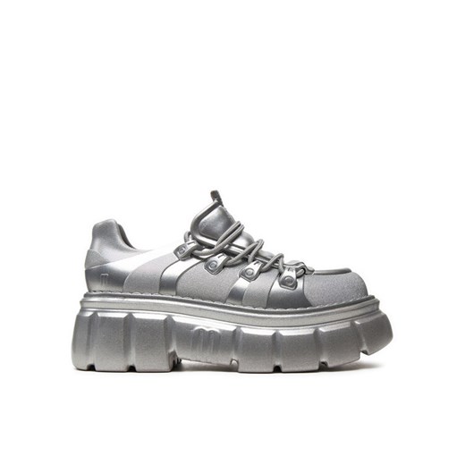 Melissa Glany Rebel Ad 35829 Srebrny ze sklepu MODIVO w kategorii Półbuty damskie - zdjęcie 182730209