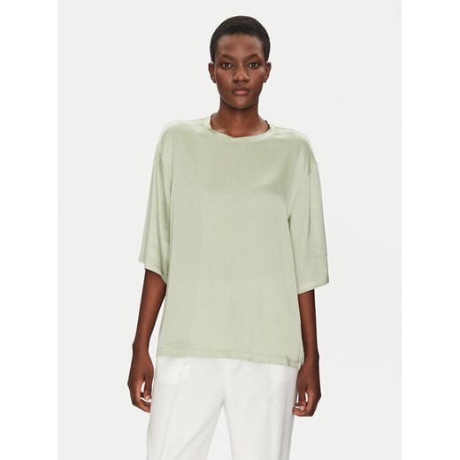 ViCOLO Bluzka TD0013 Zielony Relaxed Fit ze sklepu MODIVO w kategorii Bluzki damskie - zdjęcie 182730226