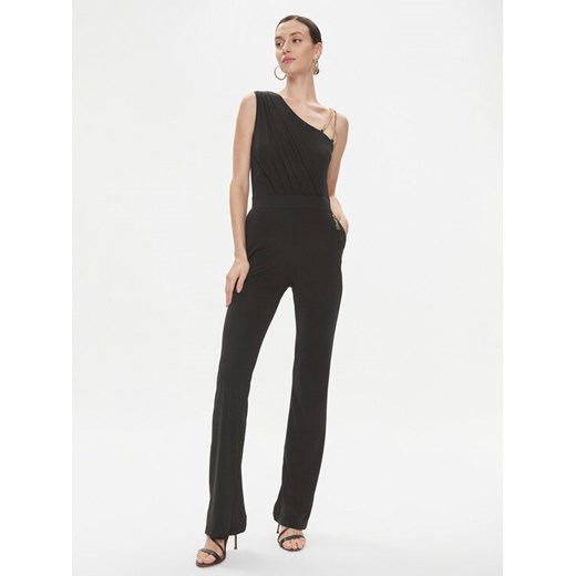 Fracomina Kombinezon FQ23WO2003W62601 Czarny Slim Fit ze sklepu MODIVO w kategorii Kombinezony damskie - zdjęcie 182730266