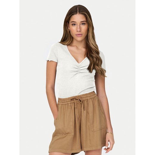 ONLY T-Shirt Betty 15311919 Biały Regular Fit ze sklepu MODIVO w kategorii Bluzki damskie - zdjęcie 182730288