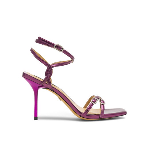 Nine West Sandały ZL23014CC Fioletowy ze sklepu MODIVO w kategorii Sandały damskie - zdjęcie 182730377