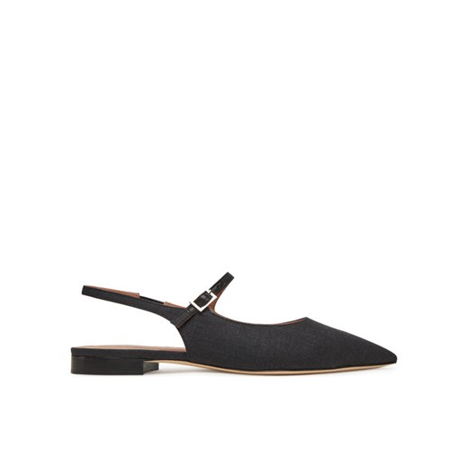 MALONE SOULIERS Sandały Karla 10-1 Czarny ze sklepu MODIVO w kategorii Balerinki - zdjęcie 182730385