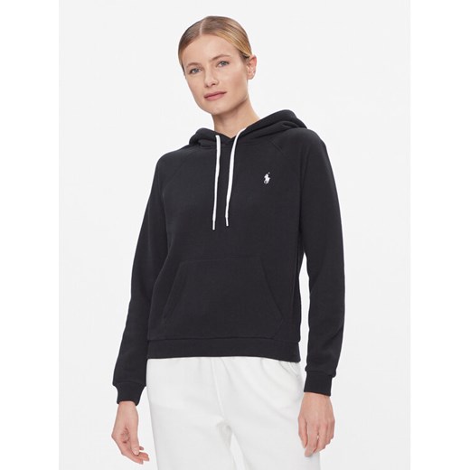 Polo Ralph Lauren Bluza Prl Shrknhd 211943007003 Czarny Regular Fit ze sklepu MODIVO w kategorii Bluzy damskie - zdjęcie 182730398