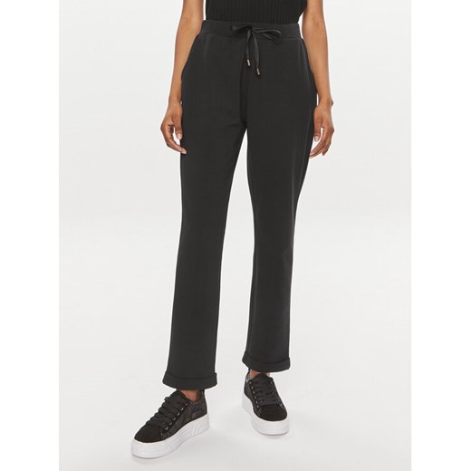 Liu Jo Sport Spodnie dresowe TA4172 FS090 Czarny Regular Fit ze sklepu MODIVO w kategorii Spodnie damskie - zdjęcie 182730399