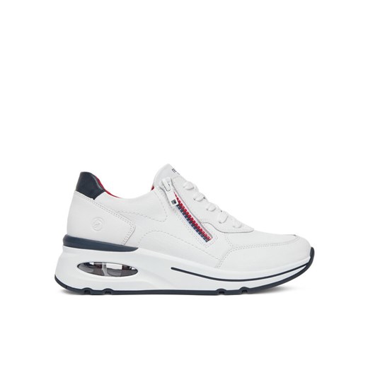 Remonte Sneakersy D2H00-80 Biały ze sklepu MODIVO w kategorii Buty sportowe damskie - zdjęcie 182730428