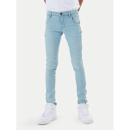NAME IT Jeansy Silas 13190372 Niebieski Slim Fit ze sklepu MODIVO w kategorii Spodnie chłopięce - zdjęcie 182730478