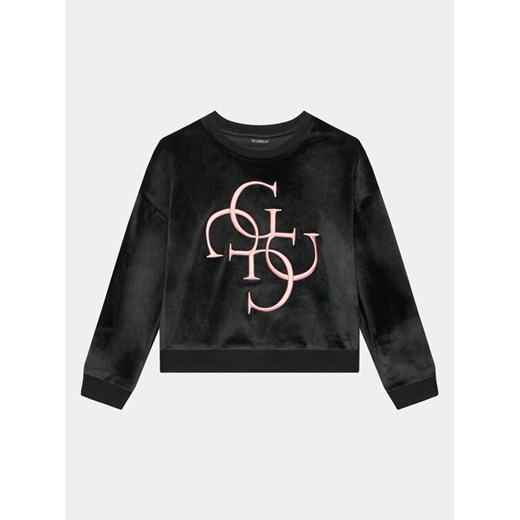 Guess Bluza J3BQ28 KBYO0 Czarny Relaxed Fit ze sklepu MODIVO w kategorii Bluzy chłopięce - zdjęcie 182730498