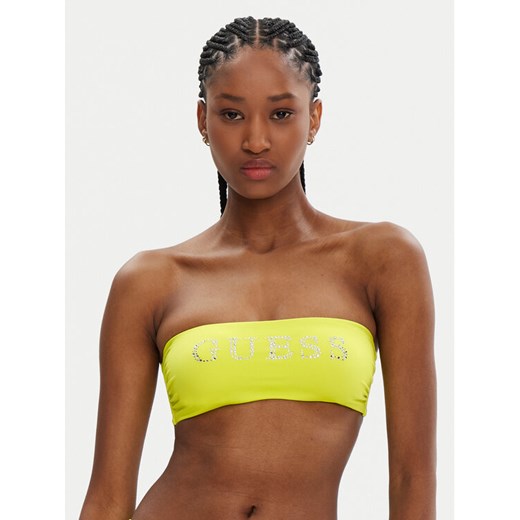 Guess Góra od bikini E5GJ56 LY00K Żółty ze sklepu MODIVO w kategorii Stroje kąpielowe - zdjęcie 182730565