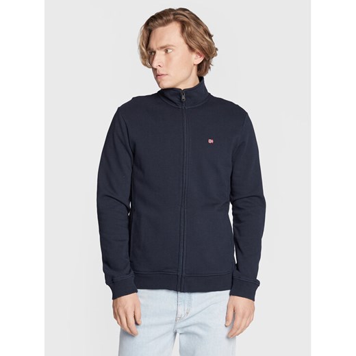 Napapijri Bluza Balis NP0A4GBA Granatowy Regular Fit ze sklepu MODIVO w kategorii Bluzy męskie - zdjęcie 182730579