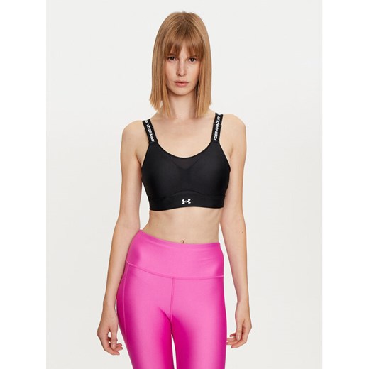 Under Armour Biustonosz sportowy Ua Infinity High Bra 1384112 Czarny ze sklepu MODIVO w kategorii Biustonosze - zdjęcie 182730596