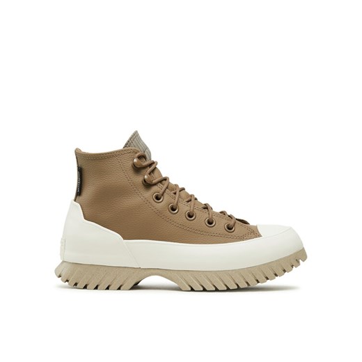 Converse Botki Chuck Taylor All Star Lugged 2.0 Cc A04634C Beżowy ze sklepu MODIVO w kategorii Trampki damskie - zdjęcie 182730608