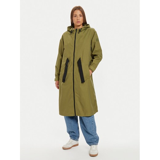 United Colors Of Benetton Parka 2XLTDN002 Zielony Regular Fit ze sklepu MODIVO w kategorii Parki damskie - zdjęcie 182730667