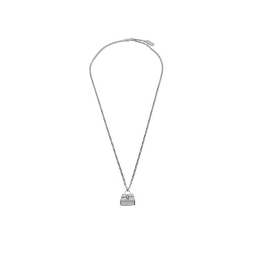 Marc Jacobs Naszyjnik The St. Marc Cuban-Link Chain Necklace 2F3JNC001J37 Srebrny ze sklepu MODIVO w kategorii Naszyjniki - zdjęcie 182730685