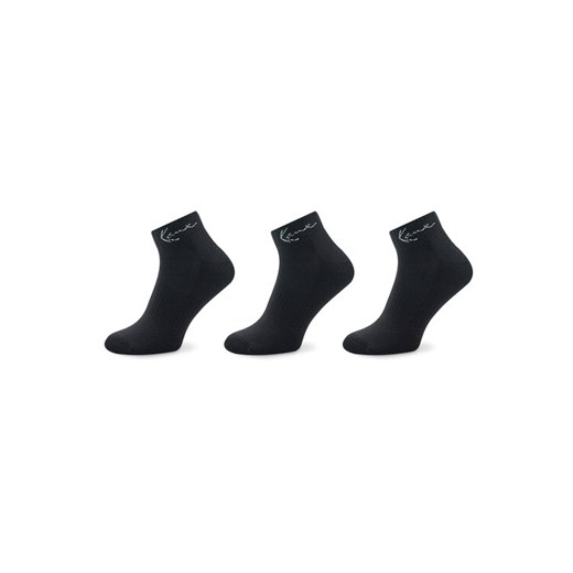 Karl Kani Zestaw 3 par niskich skarpet unisex 3002040 Czarny ze sklepu MODIVO w kategorii Skarpetki damskie - zdjęcie 182730687
