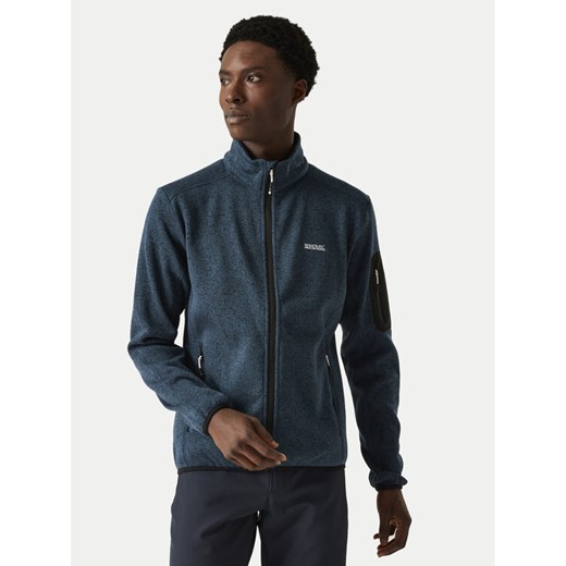 Regatta Polar Newhill RMA554 Niebieski Regular Fit ze sklepu MODIVO w kategorii Bluzy męskie - zdjęcie 182730697