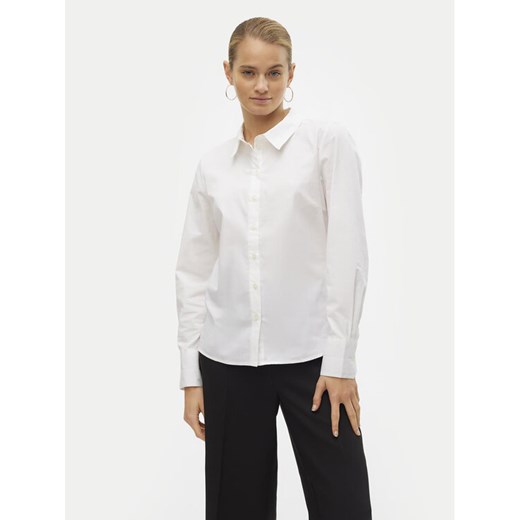 Vero Moda Koszula Anna 10318701 Biały Slim Fit ze sklepu MODIVO w kategorii Koszule damskie - zdjęcie 182730728