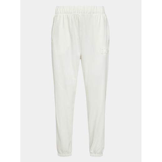 Gap Spodnie dresowe 729736-05 Biały Regular Fit ze sklepu MODIVO w kategorii Spodnie damskie - zdjęcie 182730888