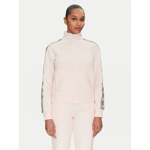Guess Bluza V2YQ16 KB3P2 Różowy Regular Fit ze sklepu MODIVO w kategorii Bluzy damskie - zdjęcie 182730935