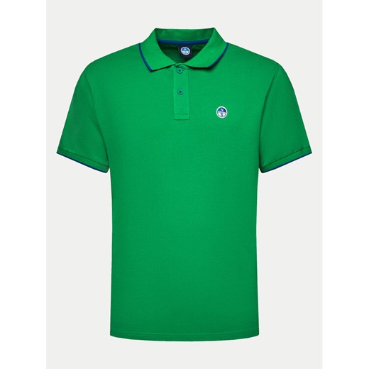 North Sails Polo 692452 Zielony Regular Fit ze sklepu MODIVO w kategorii T-shirty męskie - zdjęcie 182730956