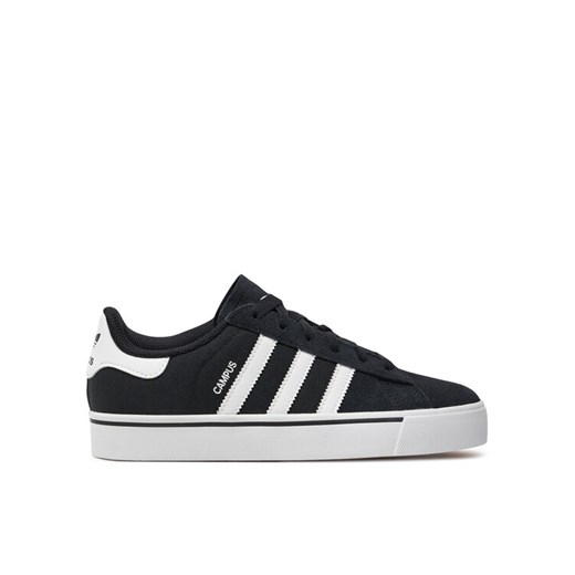 adidas Sneakersy Campus Vulc IH8038 Czarny ze sklepu MODIVO w kategorii Buty sportowe dziecięce - zdjęcie 182731015