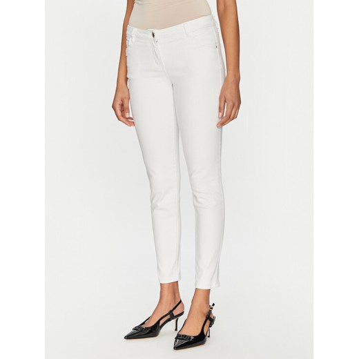 Morgan Jeansy 211-PETRA1 Biały Skinny Fit ze sklepu MODIVO w kategorii Jeansy damskie - zdjęcie 182731025