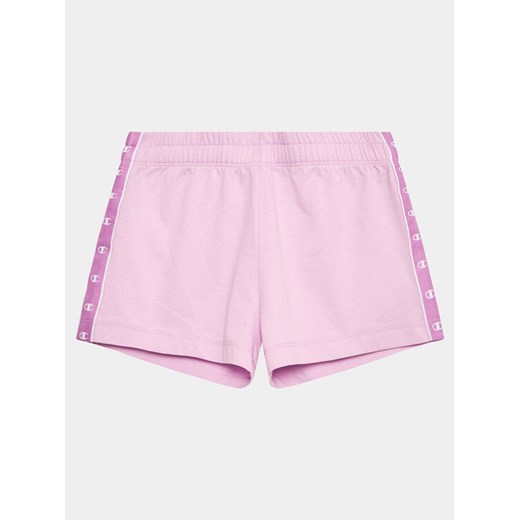 Champion Szorty sportowe 404642 Fioletowy Regular Fit ze sklepu MODIVO w kategorii Spodenki dziewczęce - zdjęcie 182731137