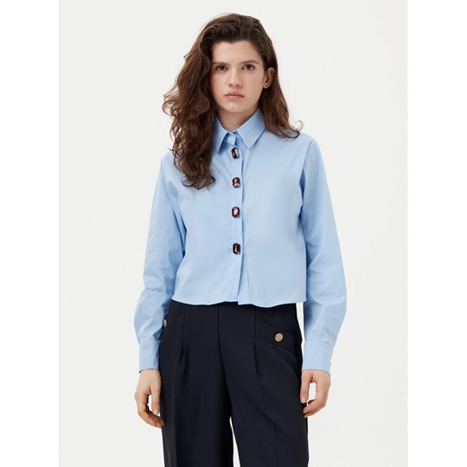 Motivi Koszula 5381W000430N Niebieski Regular Fit ze sklepu MODIVO w kategorii Koszule damskie - zdjęcie 182731147