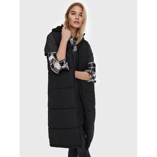 ONLY Bezrękawnik Alina 15241995 Czarny Regular Fit ze sklepu MODIVO w kategorii Kamizelki damskie - zdjęcie 182731155