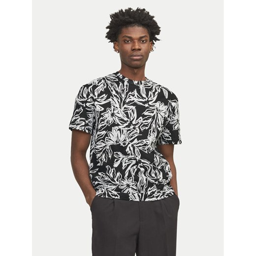 Jack&Jones T-Shirt Lafayette 12250434 Czarny Relaxed Fit ze sklepu MODIVO w kategorii T-shirty męskie - zdjęcie 182731277