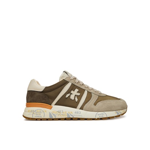 Premiata Sneakersy LANDER VAR 7206 Brązowy ze sklepu MODIVO w kategorii Buty sportowe męskie - zdjęcie 182731297
