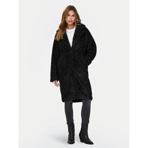 ONLY Kożuch Catalina 15322420 Czarny Regular Fit ze sklepu MODIVO w kategorii Kożuchy - zdjęcie 182731355