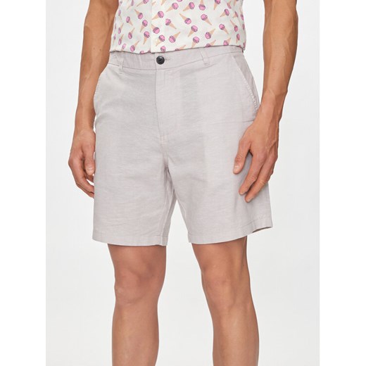 Jack&Jones Szorty materiałowe Stace 12248627 Szary Tapered Fit ze sklepu MODIVO w kategorii Spodenki męskie - zdjęcie 182731387