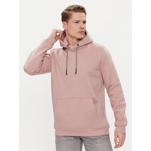 Brave Soul Bluza MSS-628SCHIZOIDG Różowy Straight Fit ze sklepu MODIVO w kategorii Bluzy męskie - zdjęcie 182731388