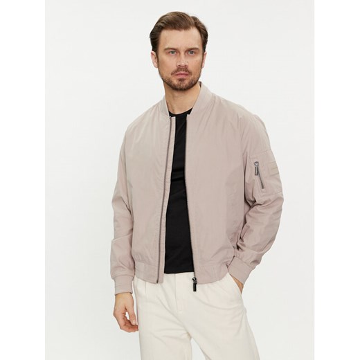 Calvin Klein Kurtka bomber Hero K10K112783 Beżowy Regular Fit ze sklepu MODIVO w kategorii Kurtki męskie - zdjęcie 182731416
