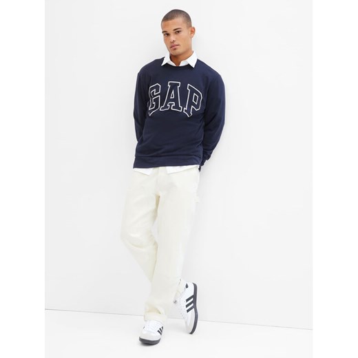Gap Bluza 427434-01 Granatowy Regular Fit ze sklepu MODIVO w kategorii Bluzy męskie - zdjęcie 182731456