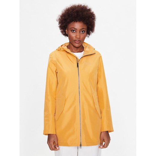 Jack Wolfskin Parka Dakar 1112502 Żółty Regular Fit ze sklepu MODIVO w kategorii Parki damskie - zdjęcie 182731469