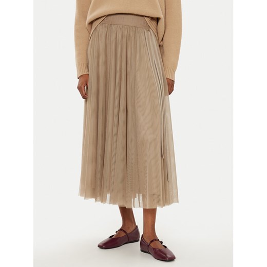 JOOP! Spódnica tiulowa 58 JW222S118 30032531 Beżowy Regular Fit ze sklepu MODIVO w kategorii Spódnice - zdjęcie 182731596