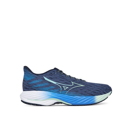 Mizuno Buty do biegania Wave Rider 28 J1GC2403 Niebieski ze sklepu MODIVO w kategorii Buty sportowe męskie - zdjęcie 182731608