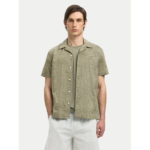 Selected Homme Koszula 16097686 Zielony Regular Fit ze sklepu MODIVO w kategorii Koszule męskie - zdjęcie 182731636